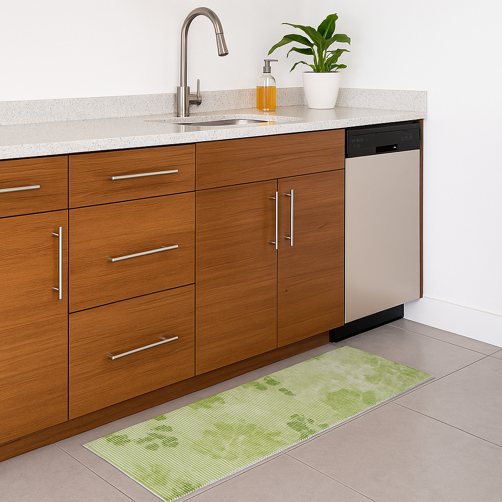 Tapete Antiderrapante Floral Tropical - Imagem 3