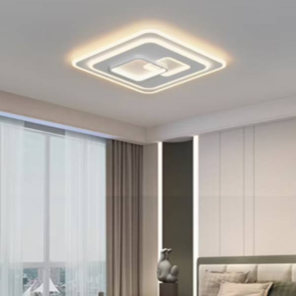 Luminária de Teto Square Branca LED 68W 50cm Good Iluminação GI-331AWH - Imagem 2